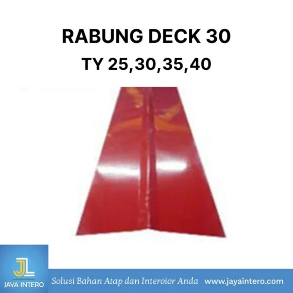 Rabung Deck 30 2,4 meter Star Roof di binjai